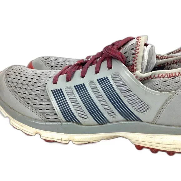 Adidas Climacool - Men's Sz 9 - Gray Spikeless Golf Shoes - Q44603 - 2015 - Picture 5 of 10